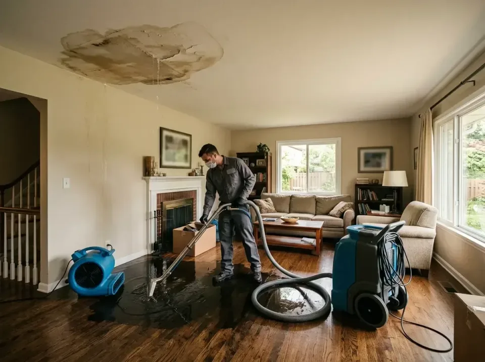 attic-pipe-burst-ceiling-drip-008 — frequently asked questions, Water Damage Restoration & Carpet Care in Surgoinsville, TN